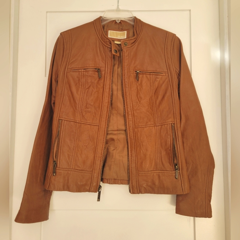 Michael Kors leather jacket
